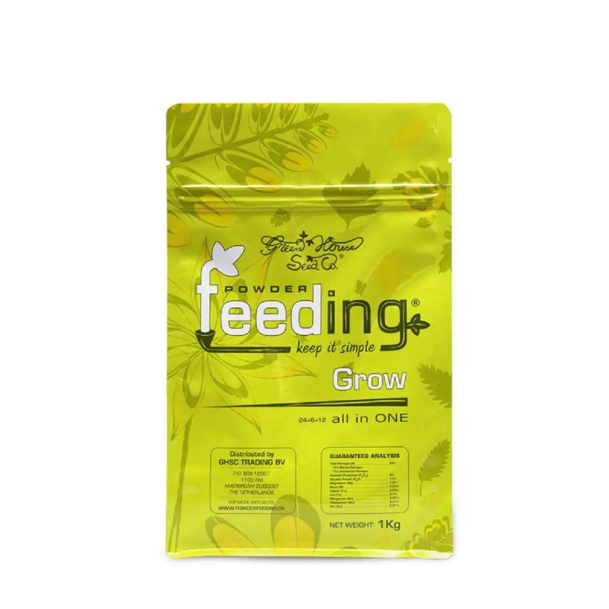 Engrais soluble Green House Powder Feeding 1kg