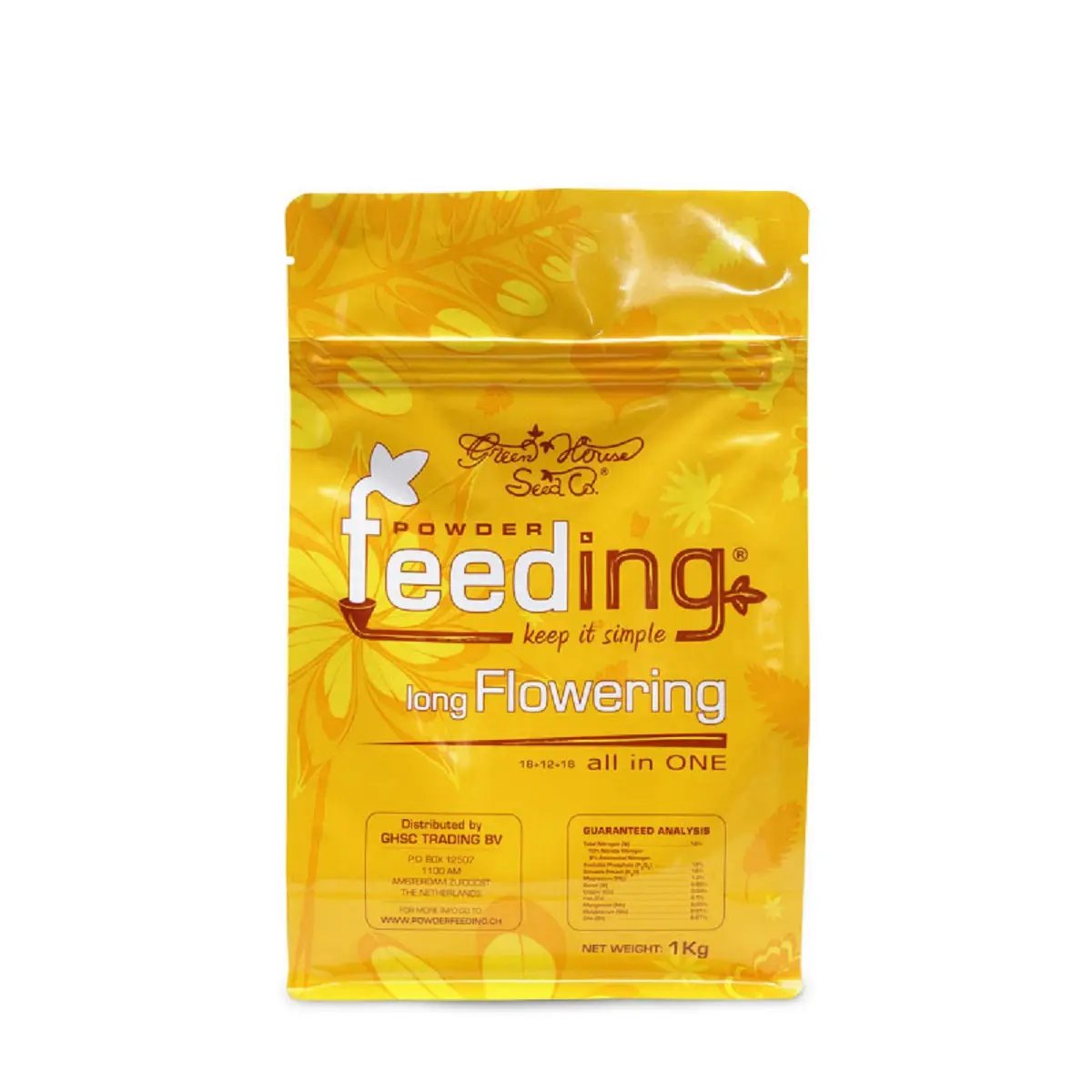 Nutriment soluble Powder Feeding Long Flowering 1kg