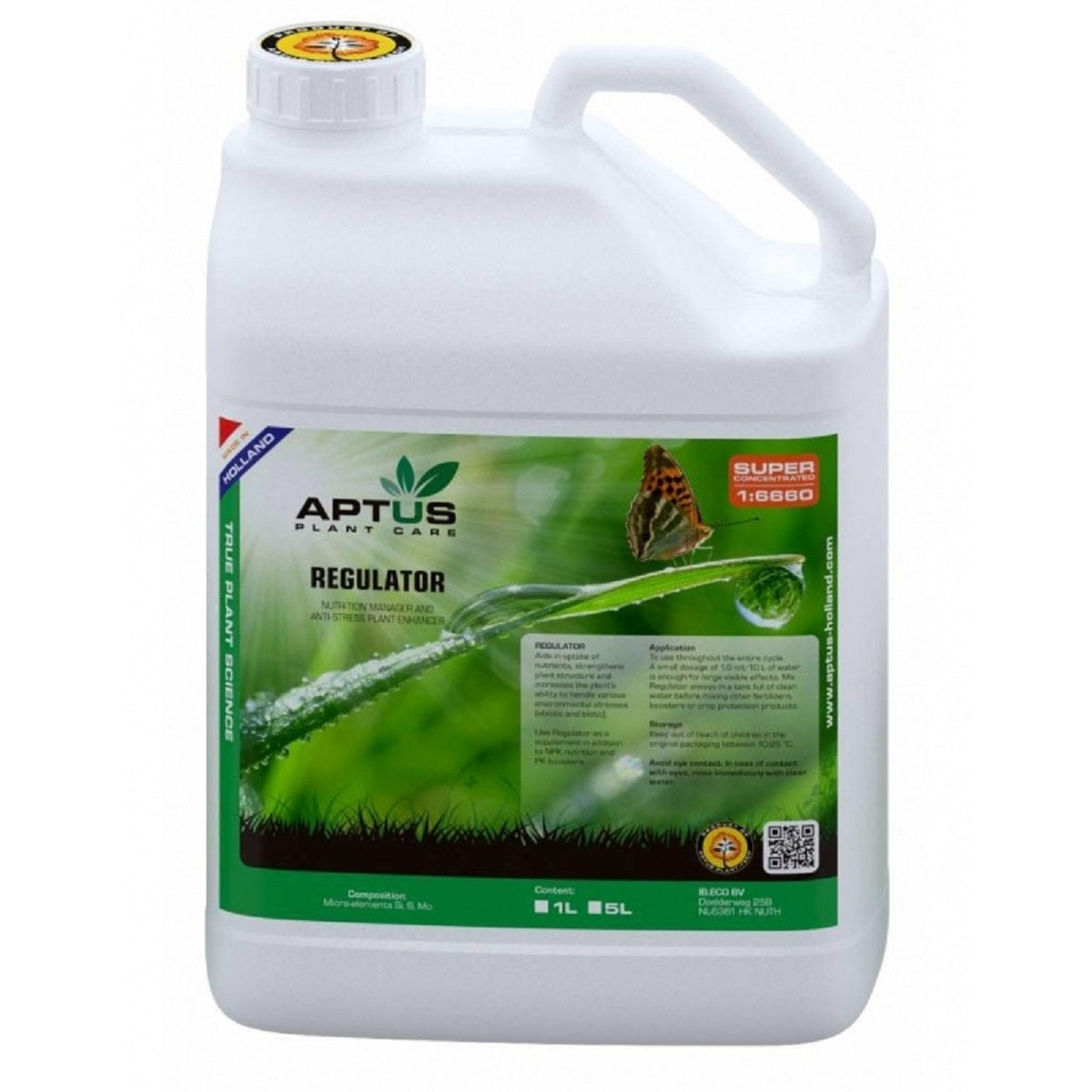 Le stimulateur de croissance et floraison Aptus Regulator 5 litres