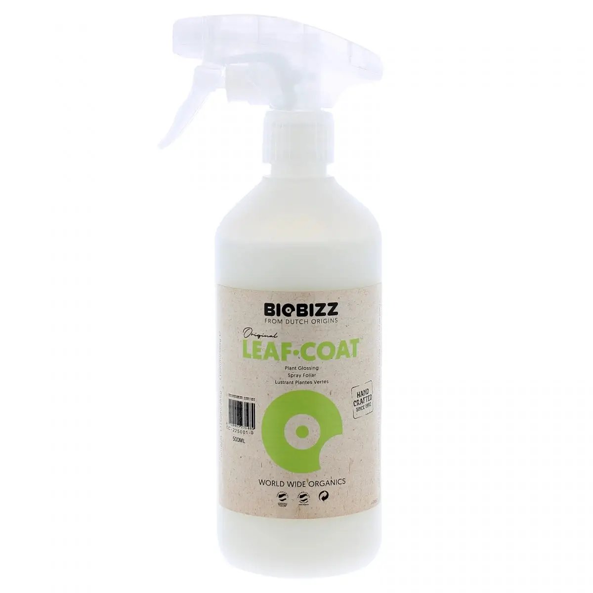 Biobizz Leaf Coat 500ml - solution anti insectes et champignons