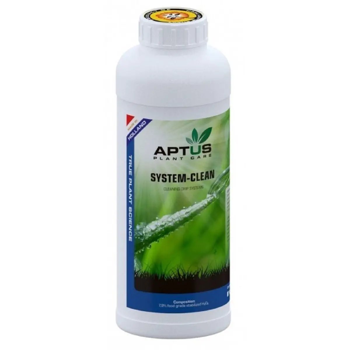 Oxydant pour culture Aptus System Clean en bouteille de 1 litre