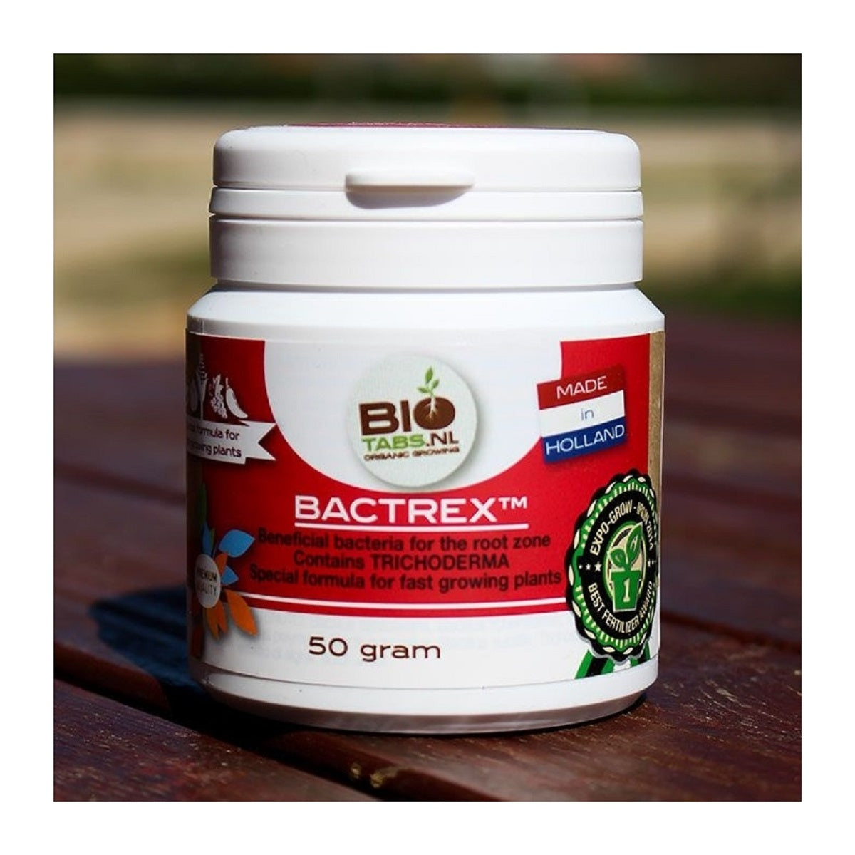 Engrais pour culture organique BioTabs Bactrex 50 grammes