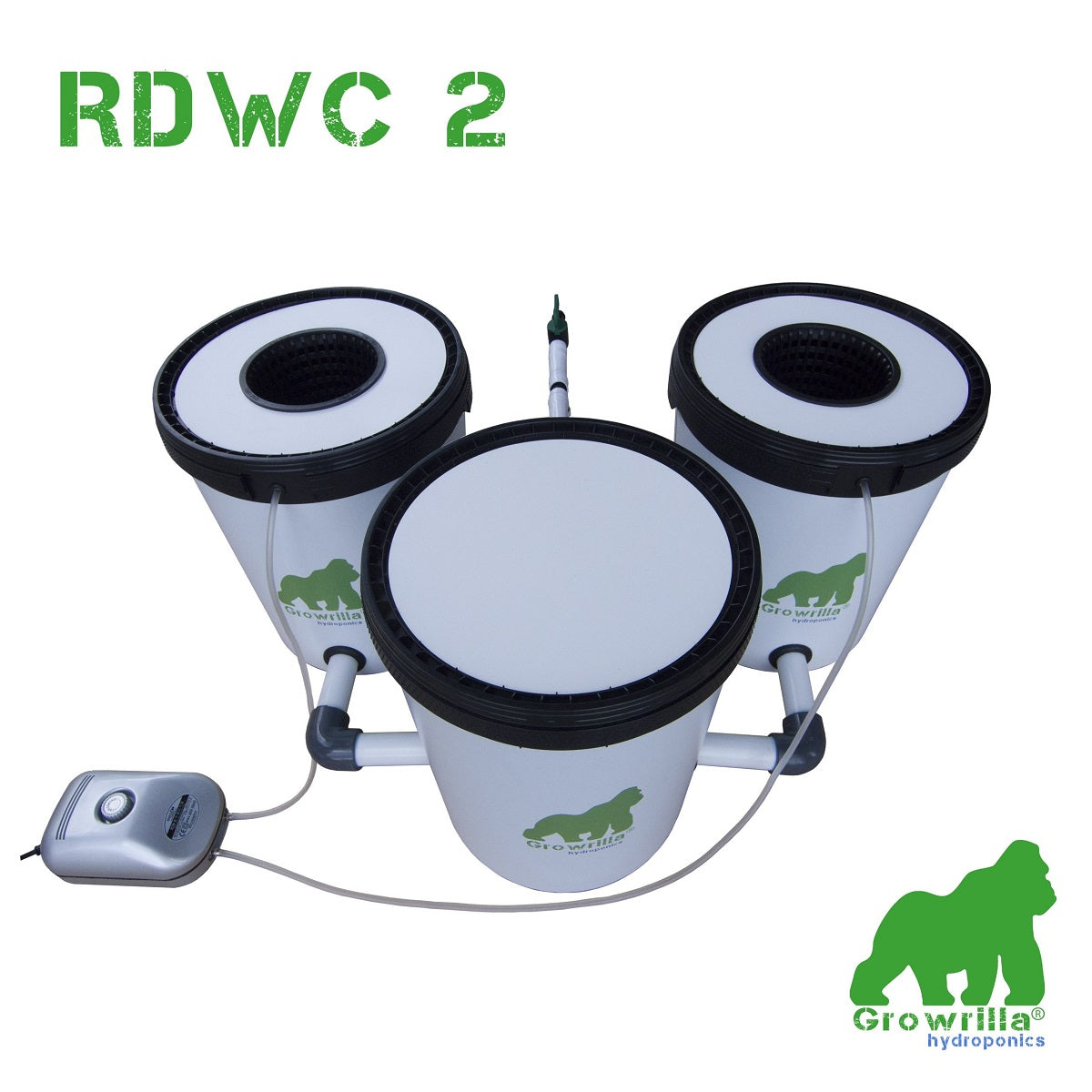 Système de culture hydroponique Growrilla RDWC 2