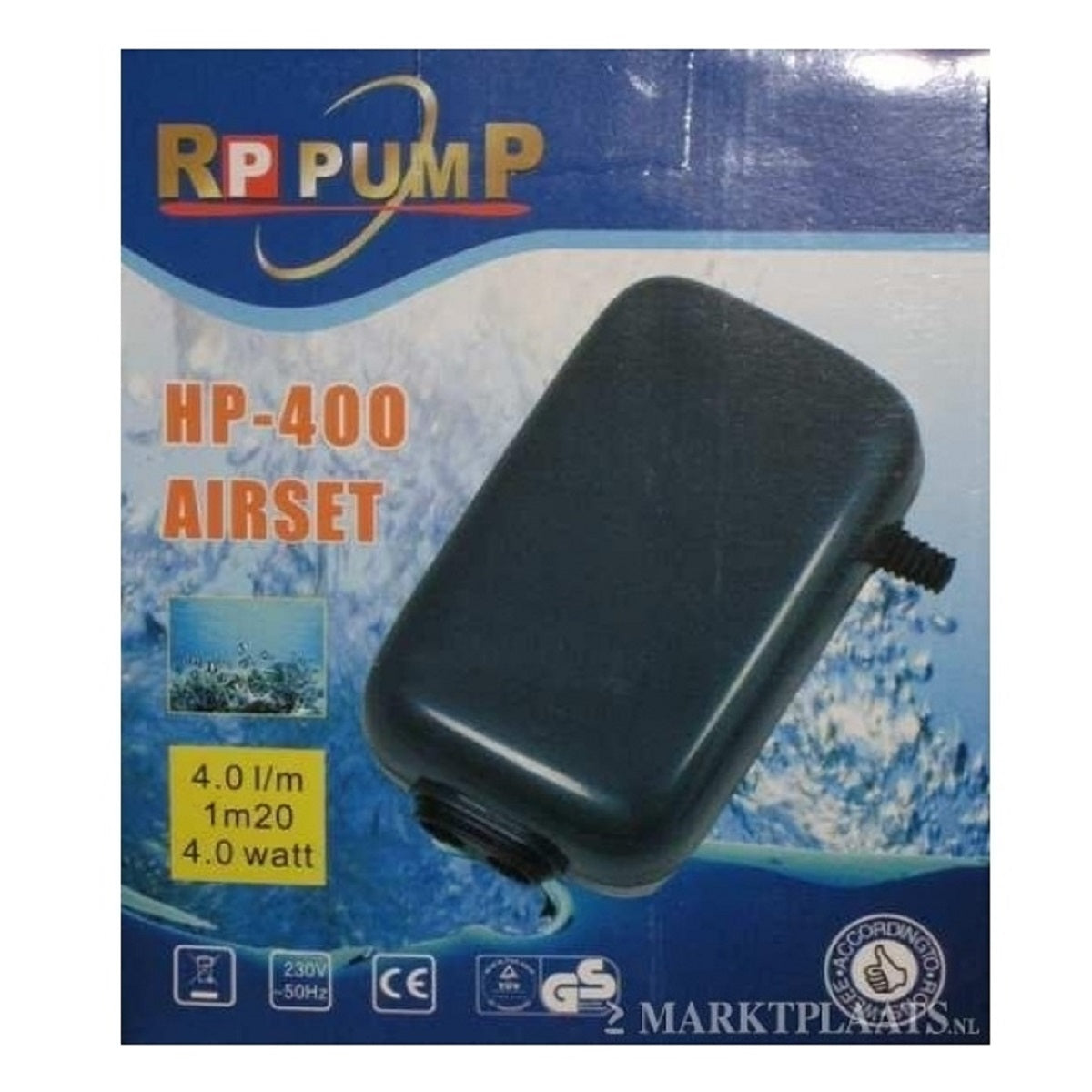 Pompe à air RP-HP 400 Airset