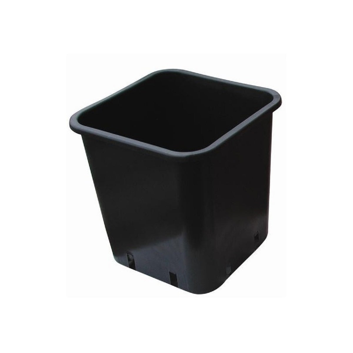 Pot carré en plastique 25 litres - 33x33x35cm