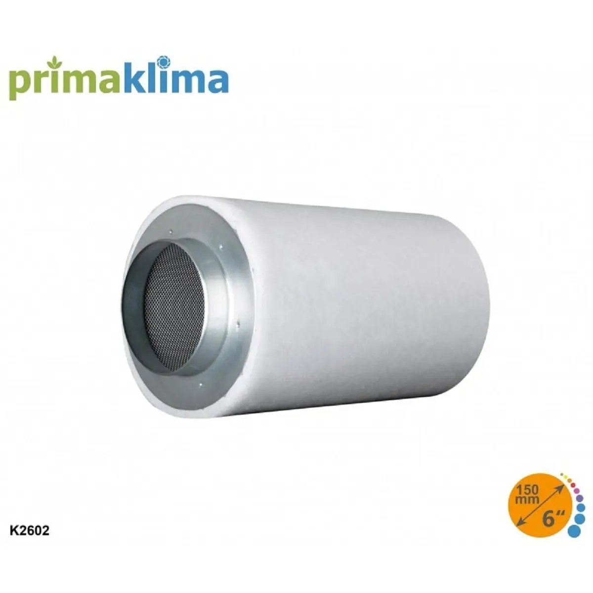 Filtre à charbon de 160mm Prima Klima K2602