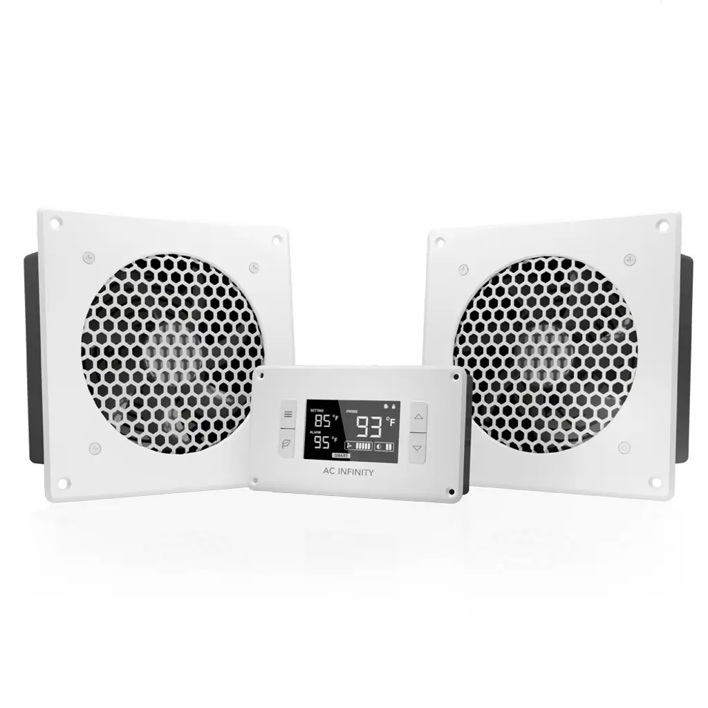 Système de refroidissement pour Home cinémas et ordinateurs AC Infinity Airplate T8 blanc