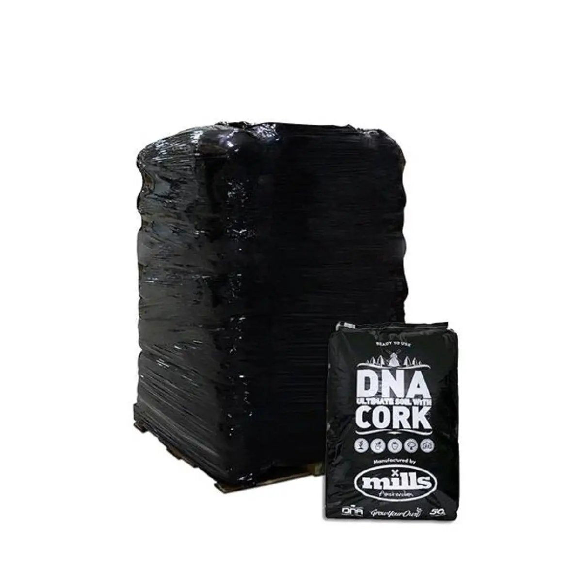 Palette de terreau Coco Mills Ultimate DNA Soil & Cork 50 litres