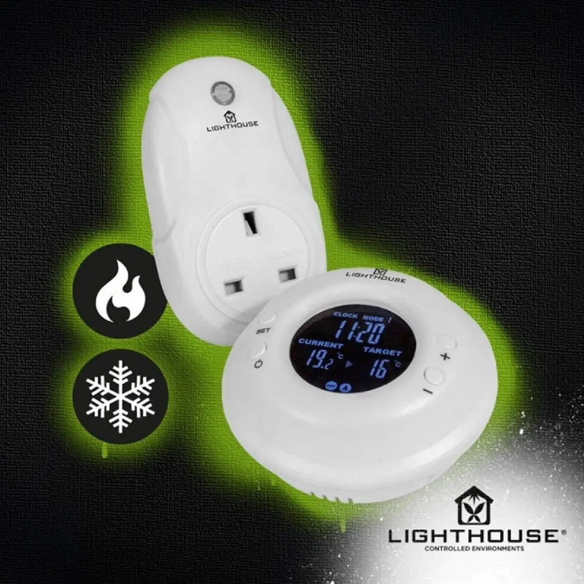 Le thermostat LightHouse sans fil pour culture en intérieur